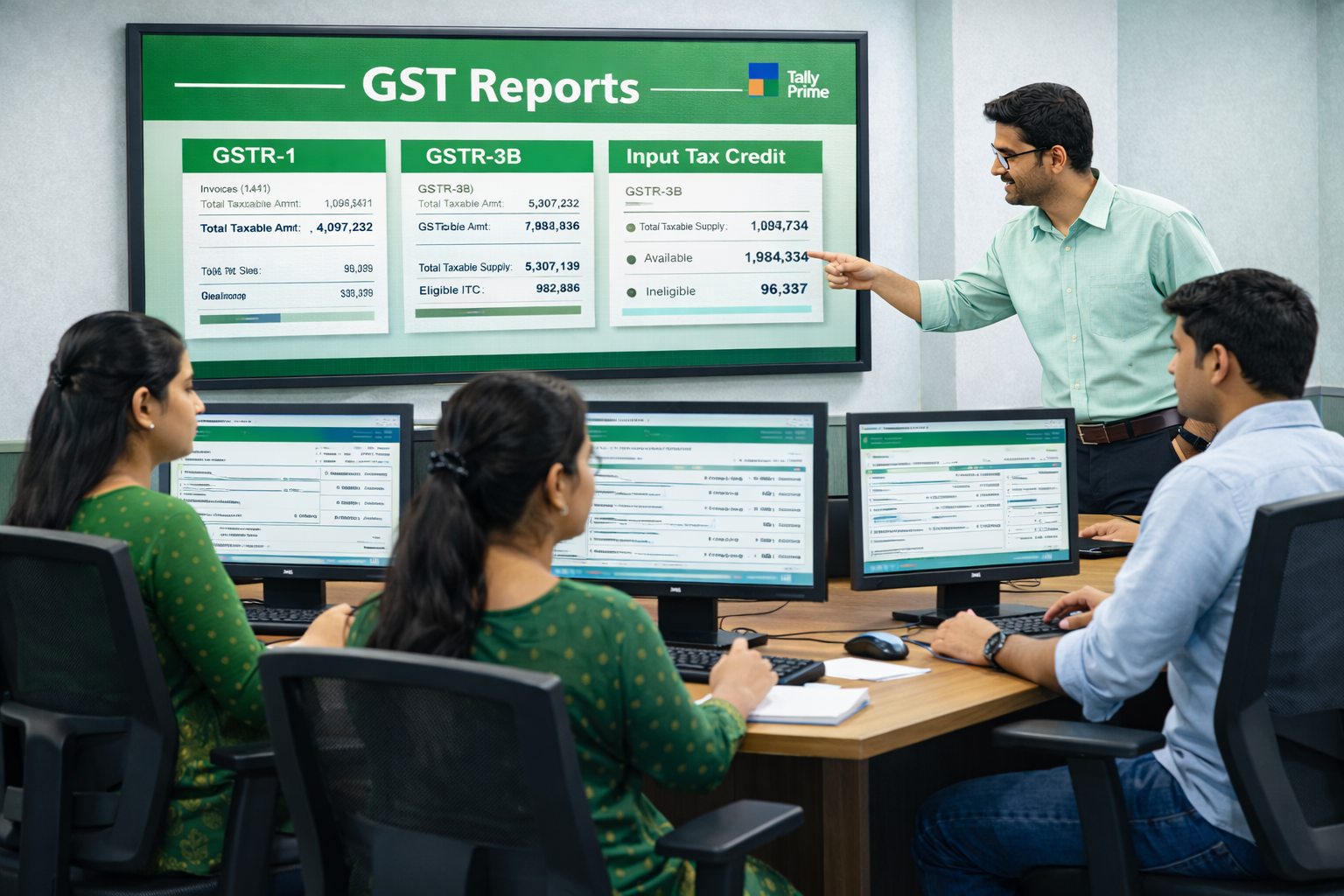 Gst Using Tally Prime